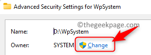 Wpsystem Advanced Security Settings Change Owner Min