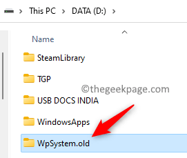 Wpsystem Renamed Folder Min