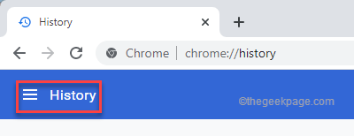 Chrome History Min