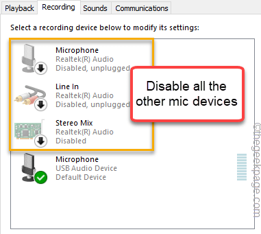 Disable All Other Mic Devices Min