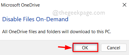 Disable Files On Demand Ok 11zon