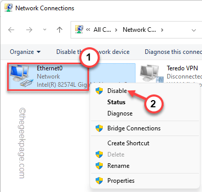Disable Network Adapter Min