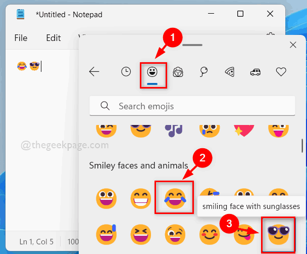 Emojis To Notepad 11zon