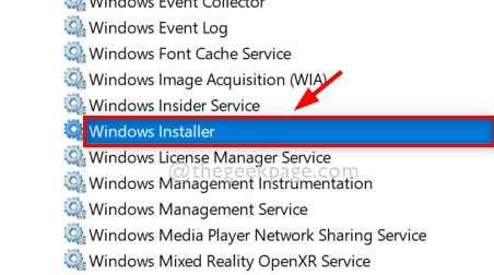 Buka Layanan Penginstal Windows 11zon