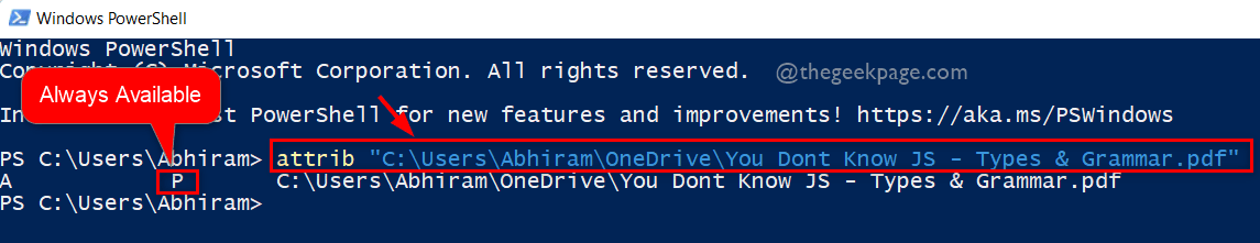 Powershell Always Available 11zon