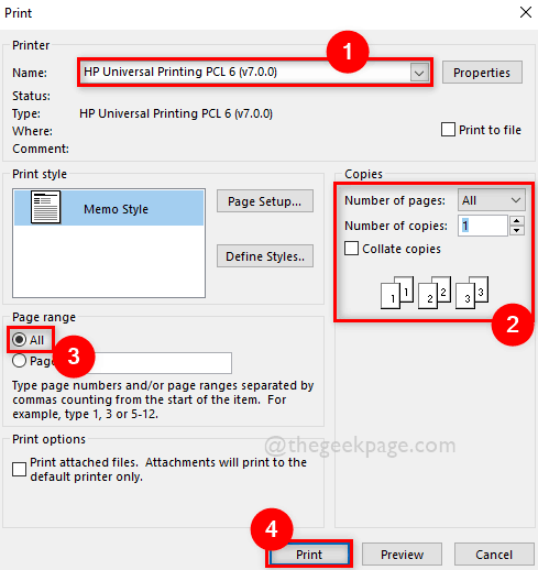 How To Print An Email From Outlook Or Outlook Com