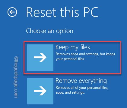 Reset Pc Keep Files Startup Repair