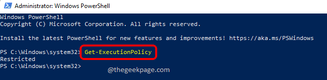 1 Get Exec Policy Optimized