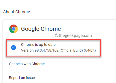 About Chrome Check If Chrome Is Up To Date