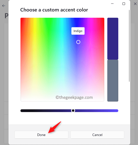Choose Custom Accent Color Min