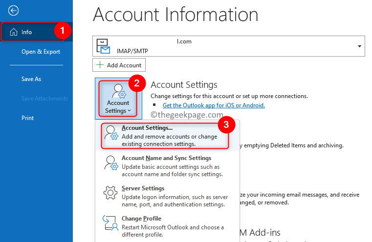 Outlook Account Settings Min