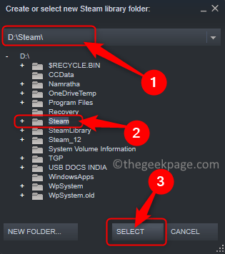 Steam Create Select New Library Folder Min