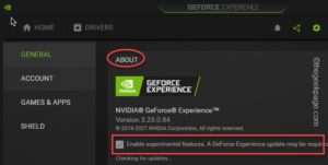 Fix: GeForce Experience In-game Overlay Not Working