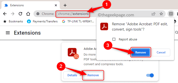 Chrome Extensions Remove Min