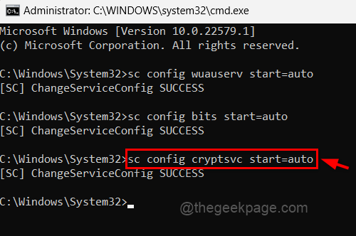 Cryptgrphic Srv Start 11zon