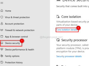 How To Enable Or Disable Core Isolation Memory Integrity In Windows 11, 10