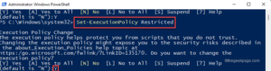 Fix: Running Scripts is Disabled on This System in PowerShell on ...