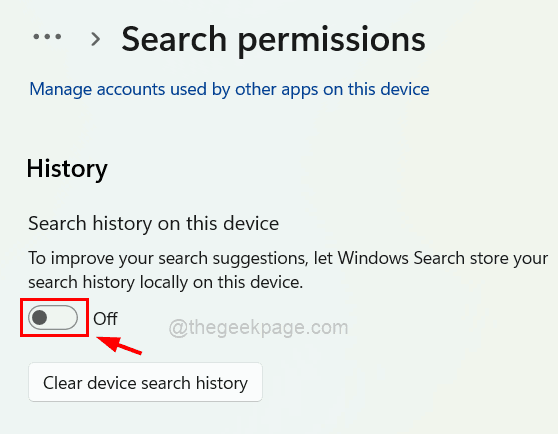 Search Permissions Turn Off 11zon