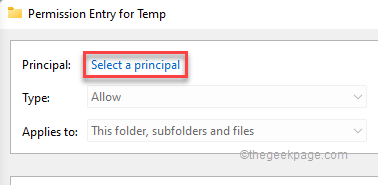Select A Principal Min