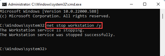 Stop Workstation Min