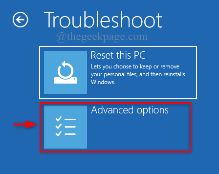 Troubleshoot Reset This Pc Advanced Options Startup Repair 11zon