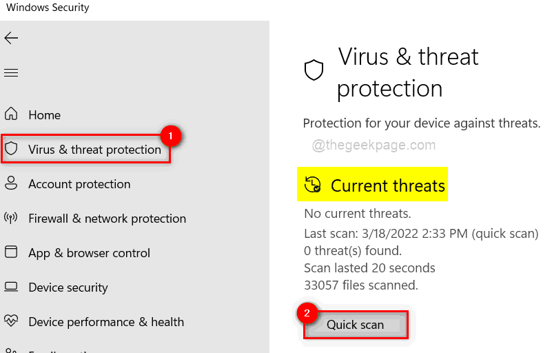 Virus And Threat Protection 11zon