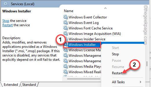 Windows Installer Restart Min