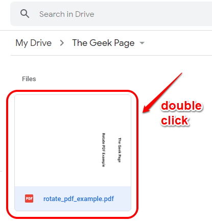 1 Double Click Open Min