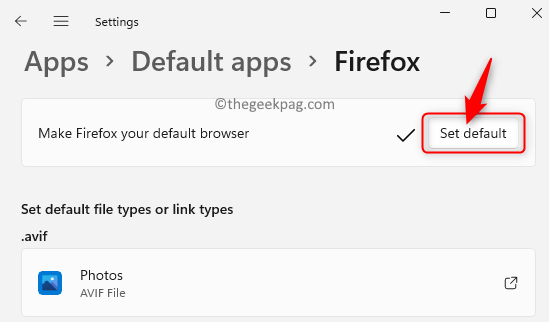 Apps Default Apps Firefox Set Default Min