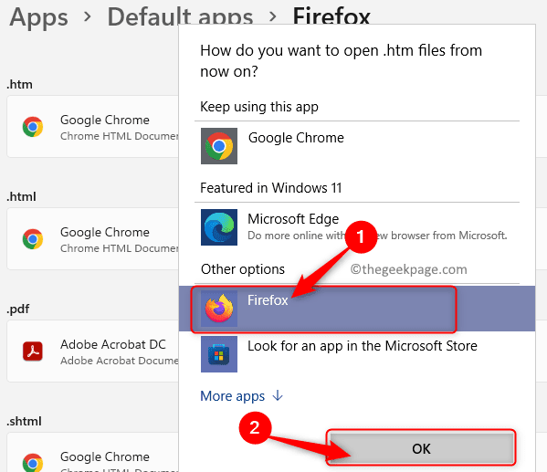 Apps Default Apps Firefox Select Htm File Type Choose App Of Choice Min