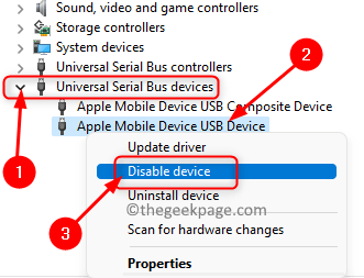 Device Manager Apple Mobile Device Usb Disable Device Min