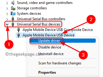 Device Manager Apple Mobile Device Usb Update Driver Min