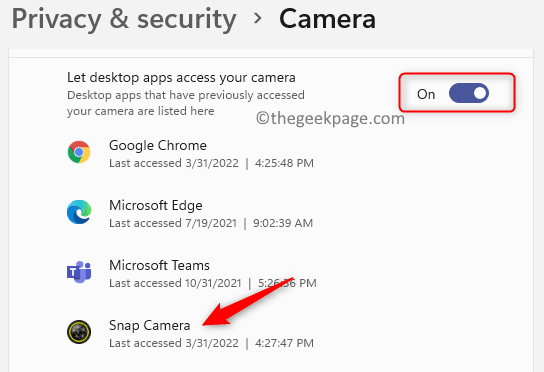 Privacy Security Allow Camera Access For Desktop Apps Min