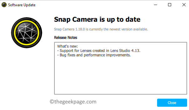 Snap Camera Up To Date Min