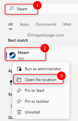Steam Right Click Open File Location Min