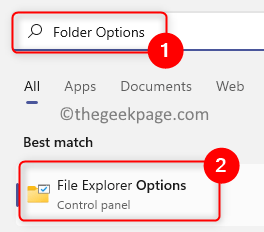 Windows Search Folder Options Min
