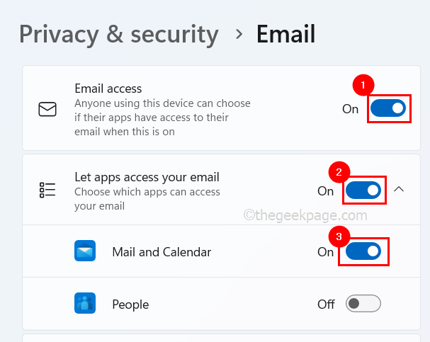 Enable Privacy For Email And Mail App 11zon