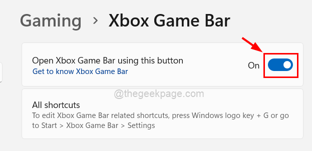 Open Xbox Game Bar On Gaming Page Toggle 11zon