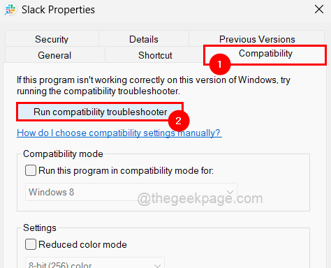 Run Compatibility Troubleshooter 11zon