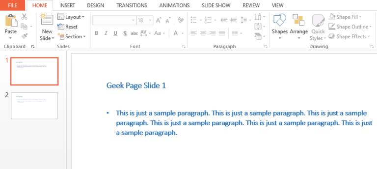 How to Convert a Microsoft Word File into a PowerPoint Slides