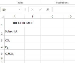 How to Apply Superscript and Subscript Formatting Options in Microsoft ...