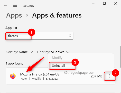 Apps Features Firefox Uninstall Min