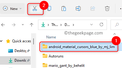 Mouse cursor change won't stay permanent in Windows 11/10