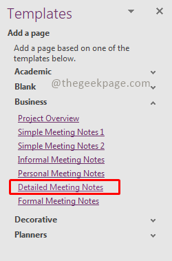 Detailed Meeting Notes Min