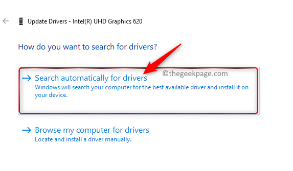Display Adapters Search Atomaticaly For Drivers Min