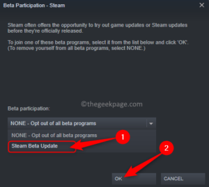 Steam Beta Participation Steam Beta Update Min