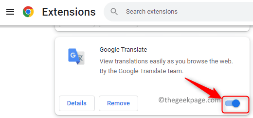 Turn On Off Translate Extension Min