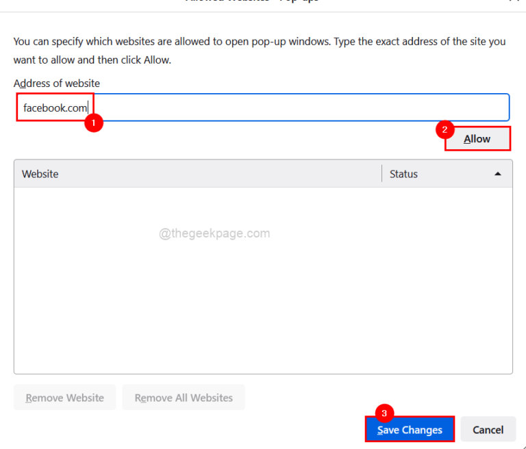 How to Enable or Disable Pop-up Windows in Mozilla Firefox