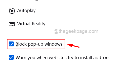 Disable Pop Up Windows 11zon