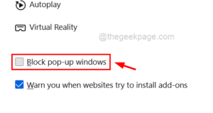 How to Enable or Disable Pop-up Windows in Mozilla Firefox